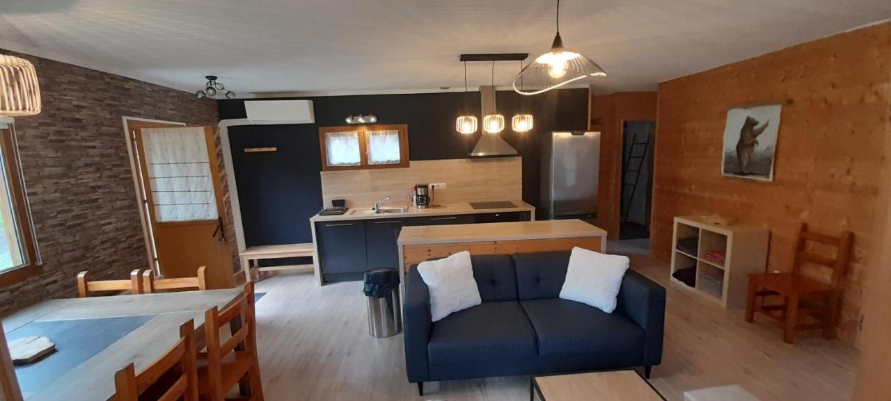Chalet De L'Ours Brun, Gite 3 Etoiles Gere-Belesten 外观 照片